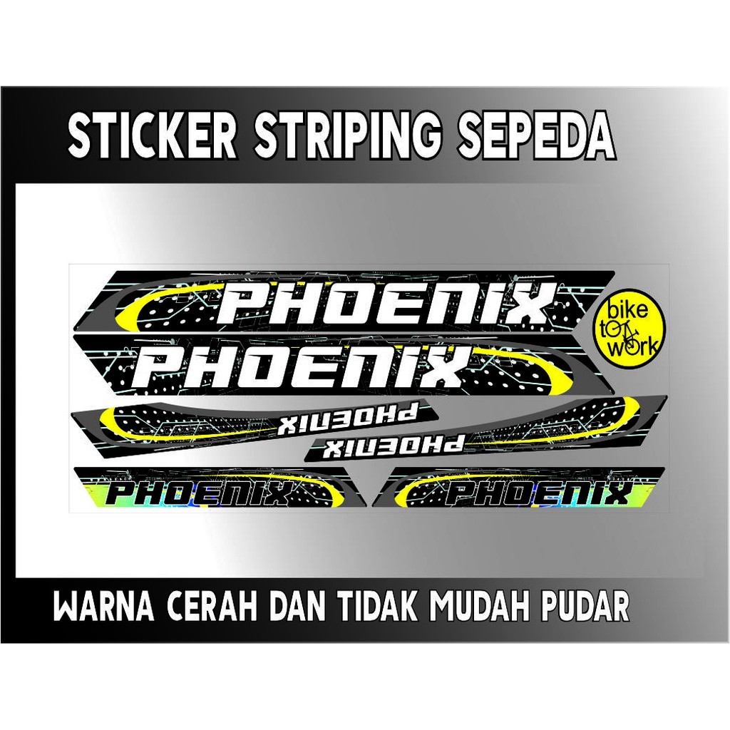 STRIPING SEPEDA VARIASI BIKE ALL PHOENIX LIS