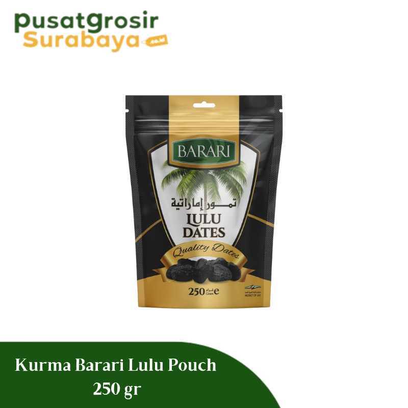 

Kurma Barari Lulu Pouch 250 Gr Barari Pouch