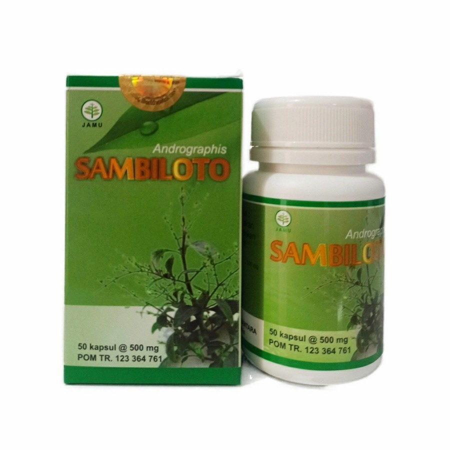 Sambiloto Toga Nusantara 50 Kapsul BPOM Original 100%