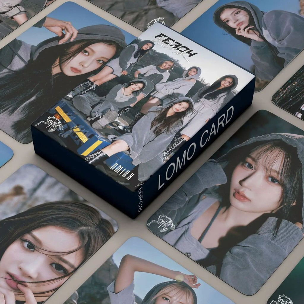 

55pcs Kpop Nmixx Lomo Cards 2nd EP BREAK Photocard New Album Photo Print Cards Set Fans Collection