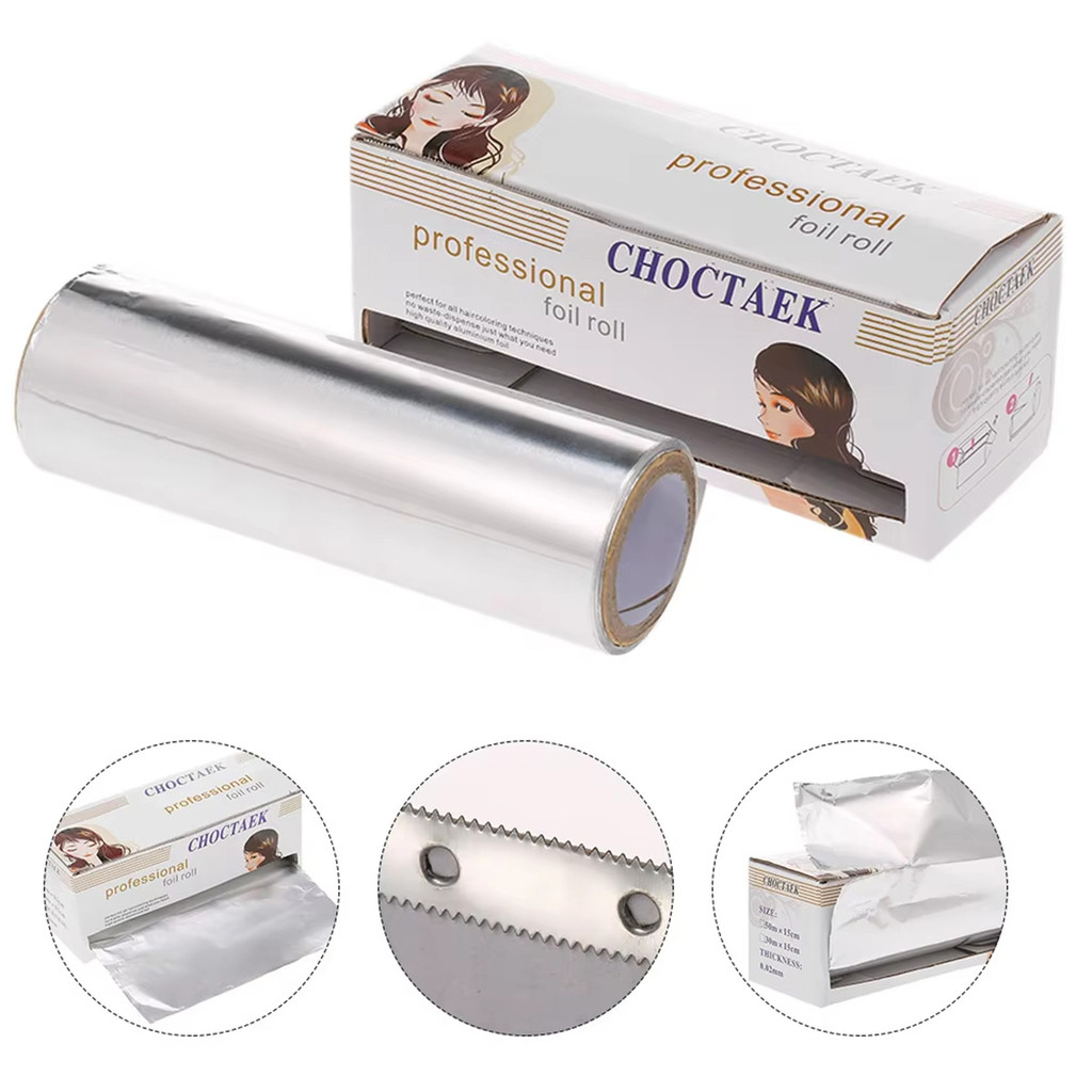 Alumunium Foil Roll / foil rambut / Aluminum Foil Roll Untuk Rambut Atau Kuku / Foil Timah Penata Ra