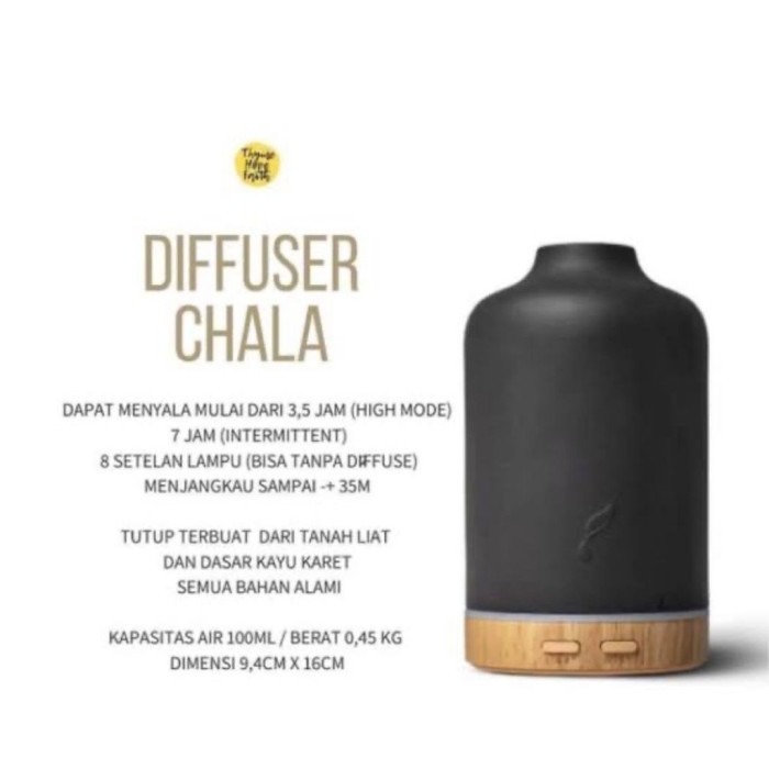 PROMO  essentials chala diffuser essential young oil living
