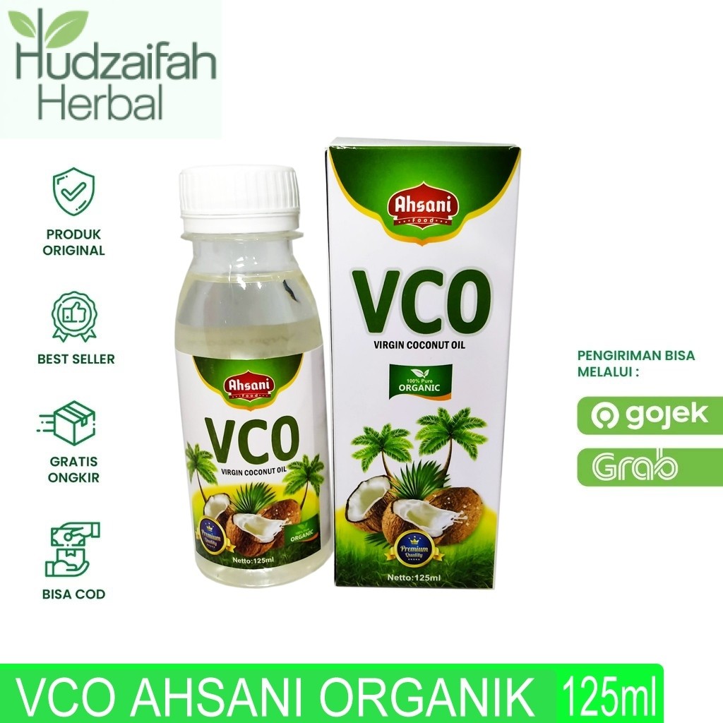 Minyak Virgin Coconut Oil Minyak Kelapa Murni Ahsani VCO - 125ml
