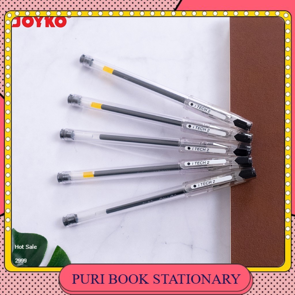 

Gel Pen Pulpen Pena Joyko GP-266 iTech 2 0.28 mm