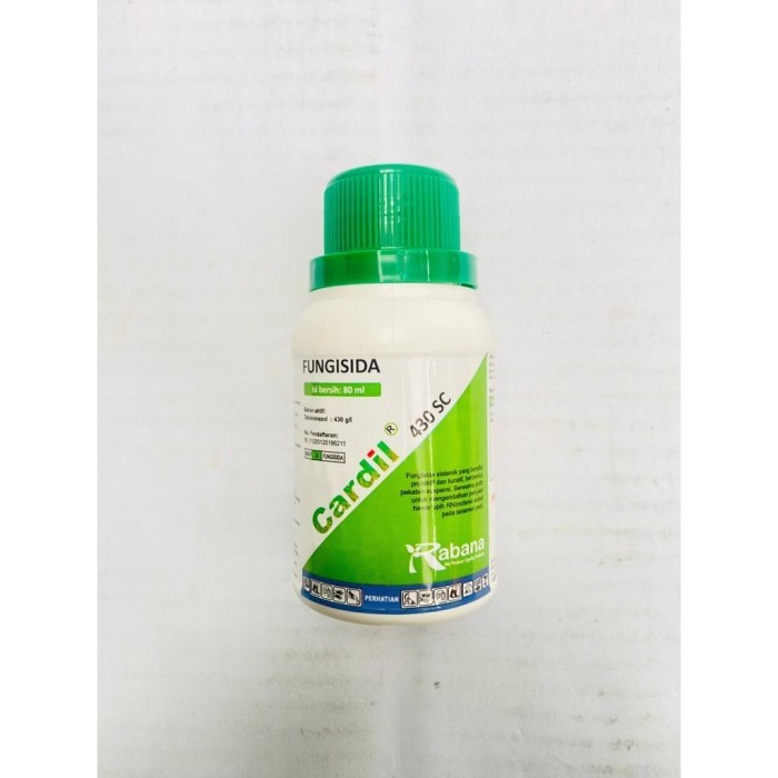 Fungisida sistemik pengendali layu fusarium hawar isi 80ml CARDIL 430SC dari RANANA produk asli orig