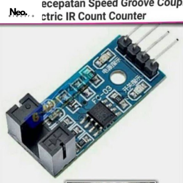 Sensor speed kecepatan infrared lm393 counter Arduino uno Mega Raspberry Pi