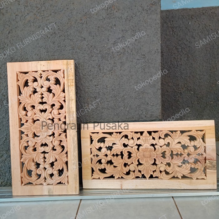 angin-angin rumah ukiran kayu