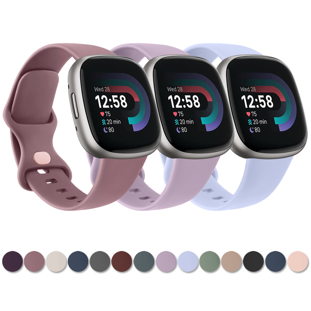 Soft TPU Strap For Fitbit Versa 3/Versa 4 Band Watchband Bracelet Replacement For Fitbit Sense/Sense