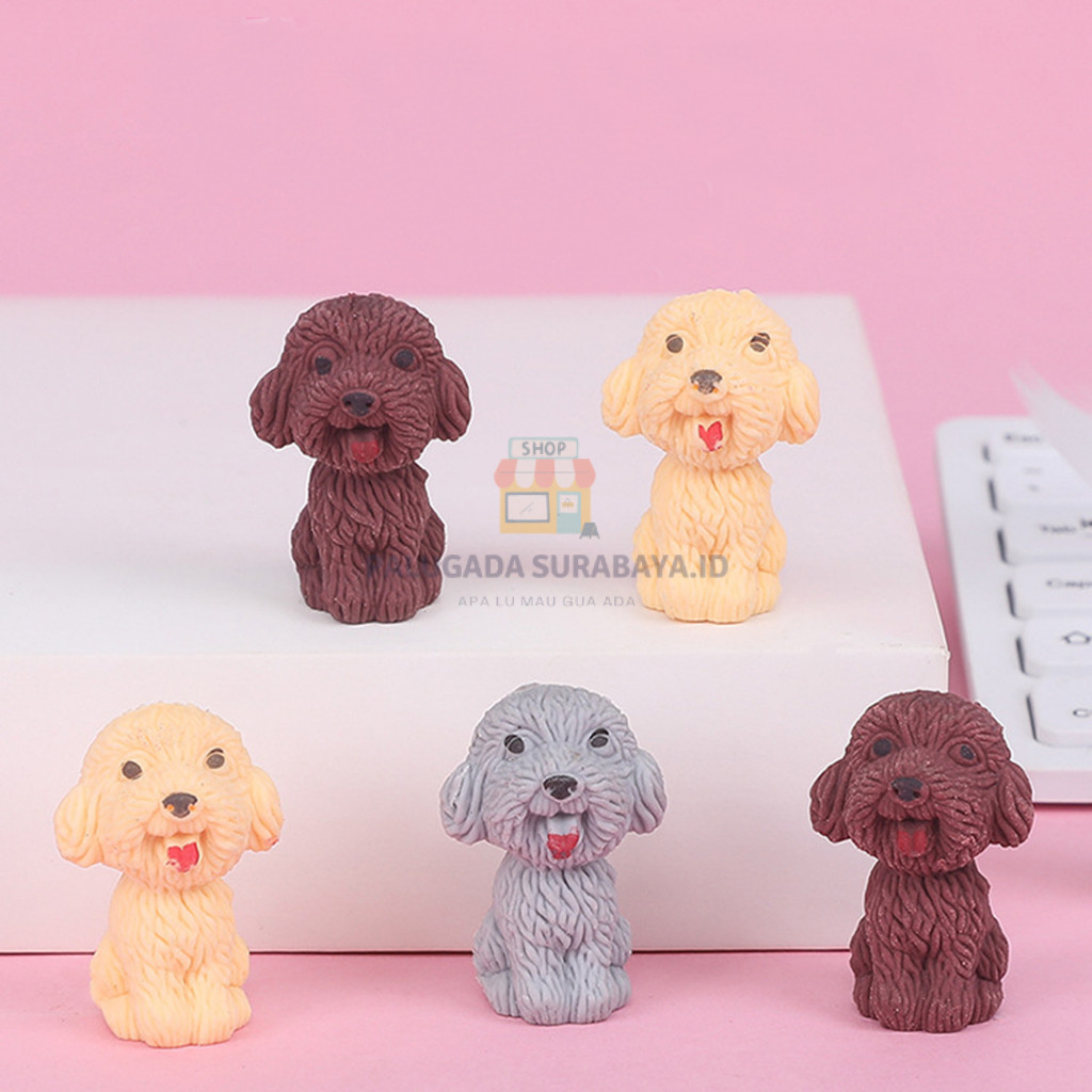 

⭐ PGS ⭐ Penghapus Eraser Lucu Doggy / Anjing 3D