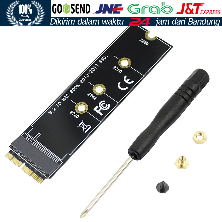 Adapter Nvme Pcie Macbook 2013 2014 2015 2016 2017 SSD Konverter Card