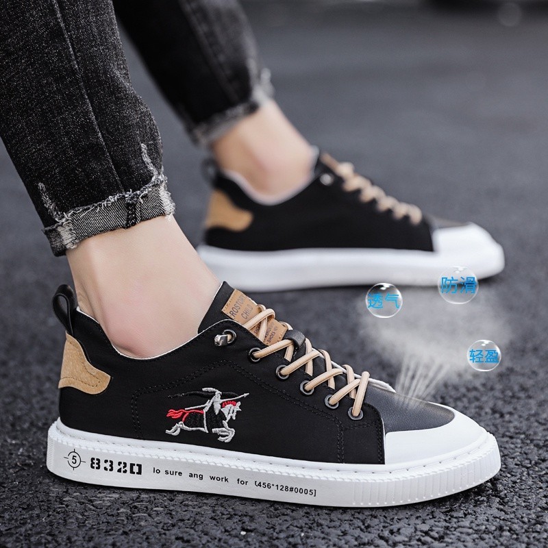PROMO MEGA.SALE 4.4 //Aldous Sepatu Sekolah Pria Sneakers Fashion Kerja Original Import B02