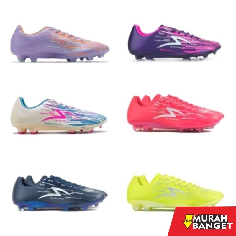 Sepatu specs keren- Sepatu Bola Specs Accelerator Lightspeed Reborn II Elite FG Klok Premier Red Blu