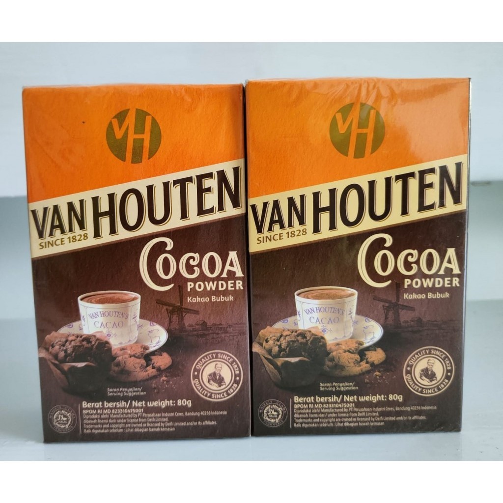 

Van Houten Cocoa 40gr, 80gr, 165gr