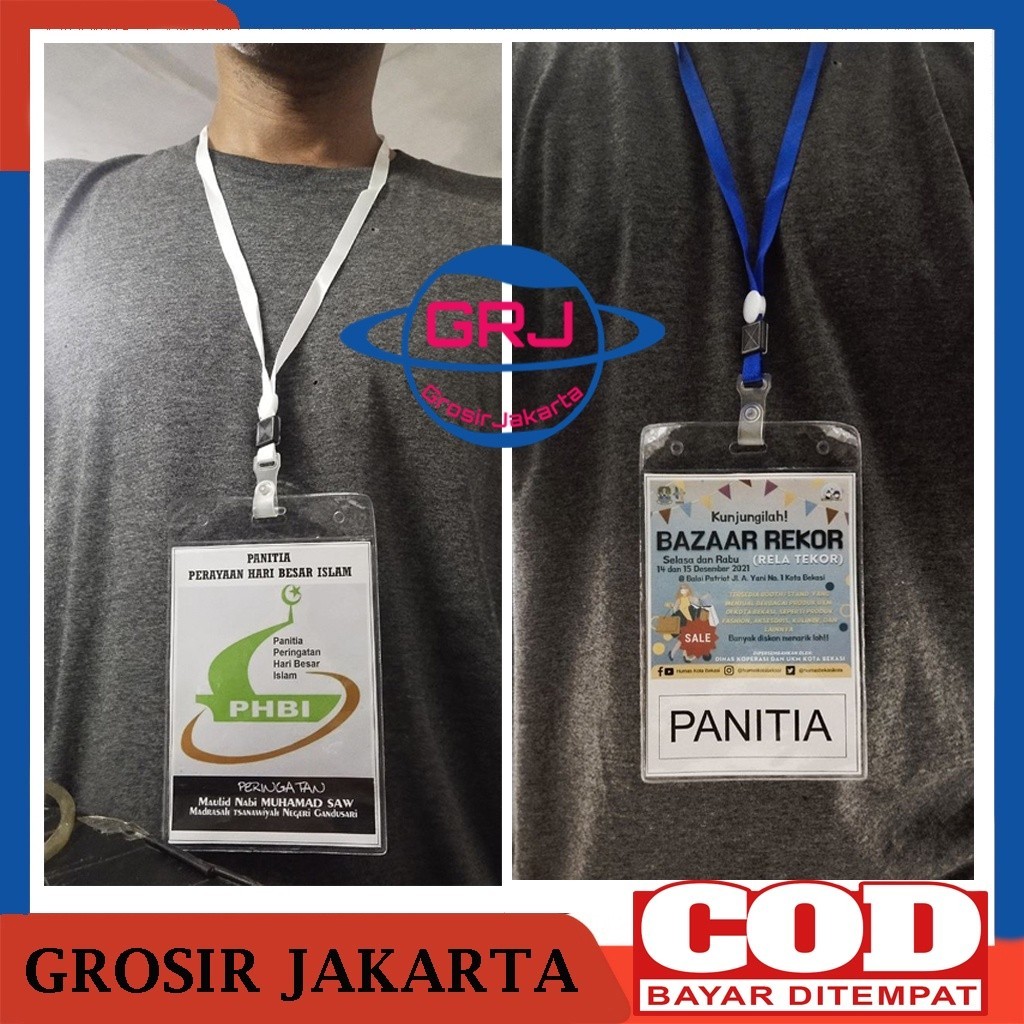 

Name Tag Set Panitia