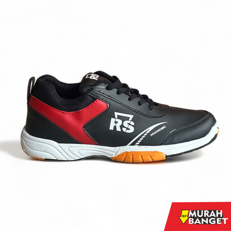 Sepatu olahraga- Sepatu Badminton RS Sepatu Voly Size 39-43 Pria Wanita