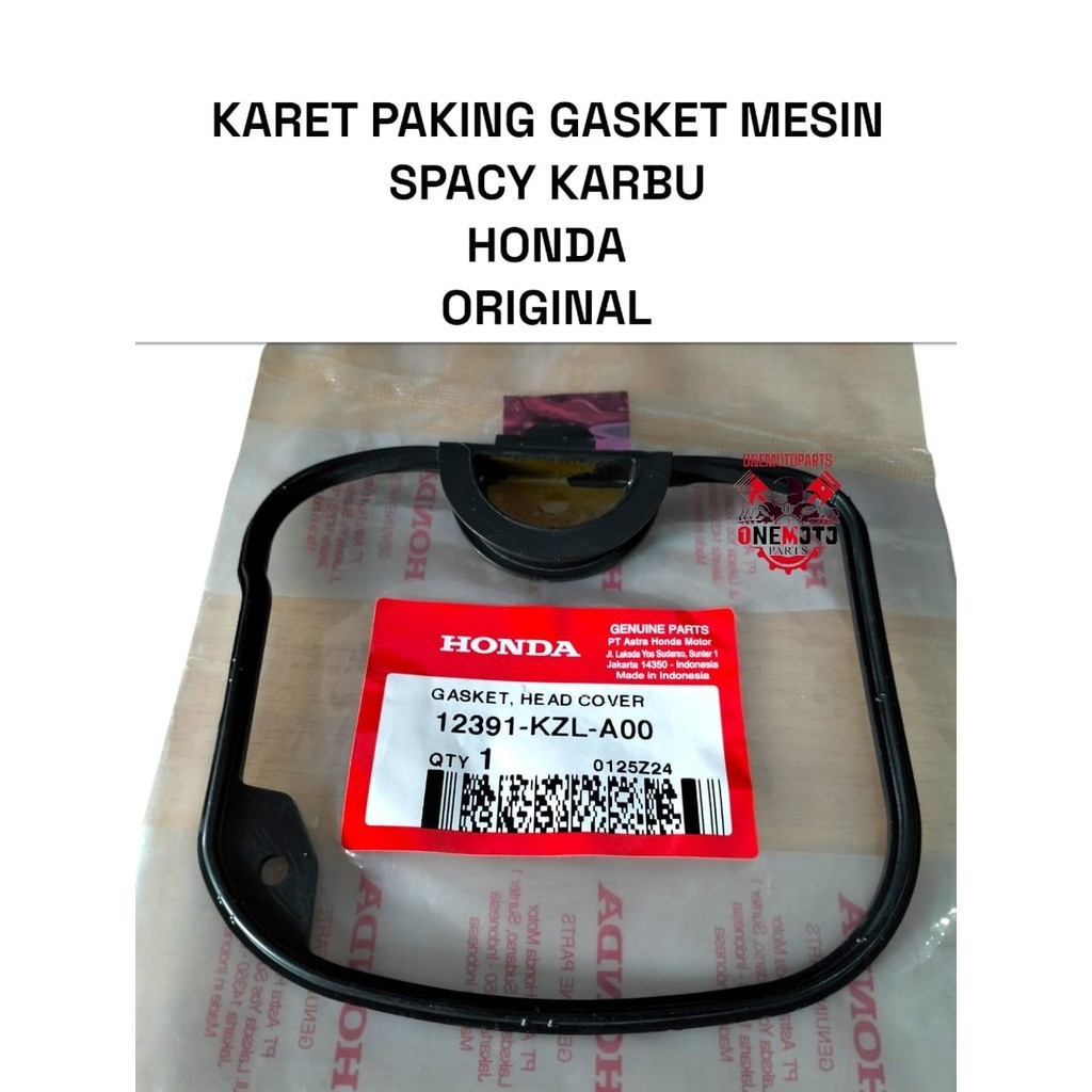 PAKING KARET GASKET MESIN SPACY KARBU HONDA ORIGINAL 12391-KZL-A00