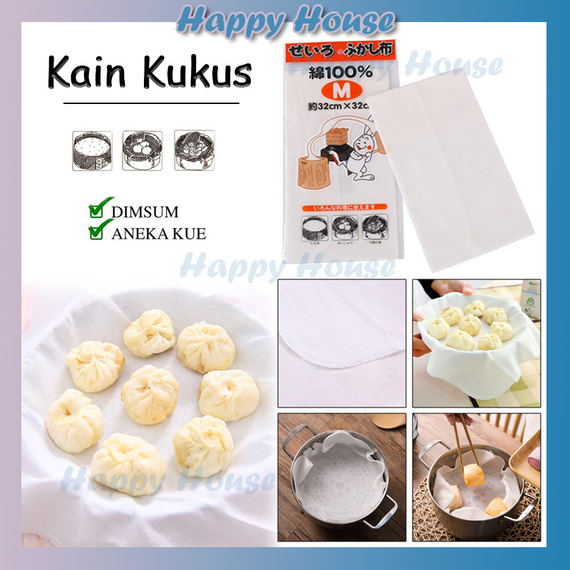 

Kain Kukusan Makanan / Kain Kukus / Kain Pao Anti Lengket / Kain Kukus Masak