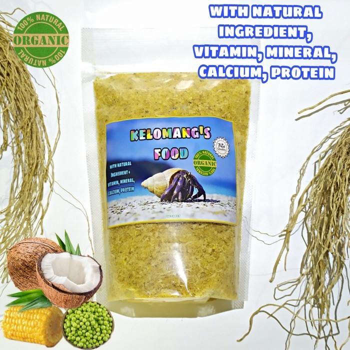 NEW ✨ - 300 GR KELOMANG'S FOOD makanan kelomang darat keong kumang umang umang