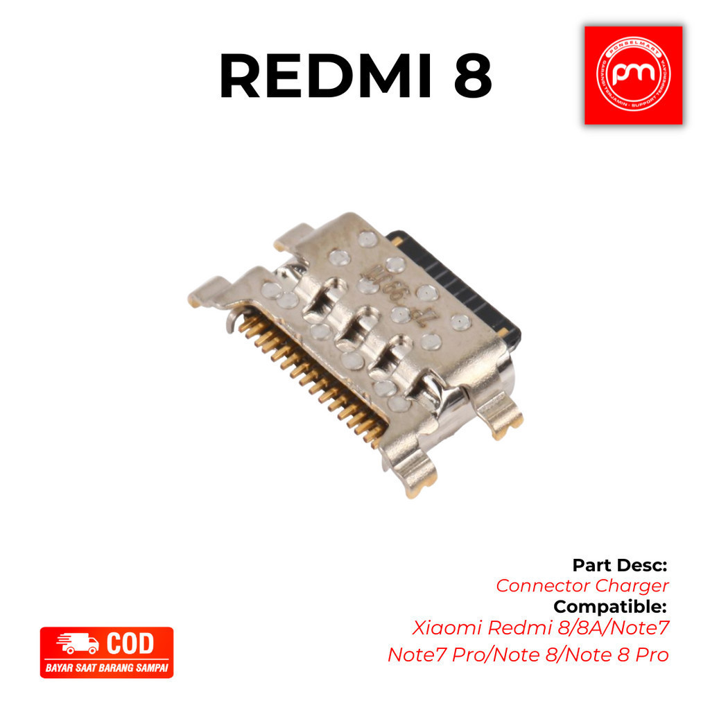 Connector Charger Xiaomi Redmi 8 8A Note7 Note7 Pro Note 8 Note 8 Pro
