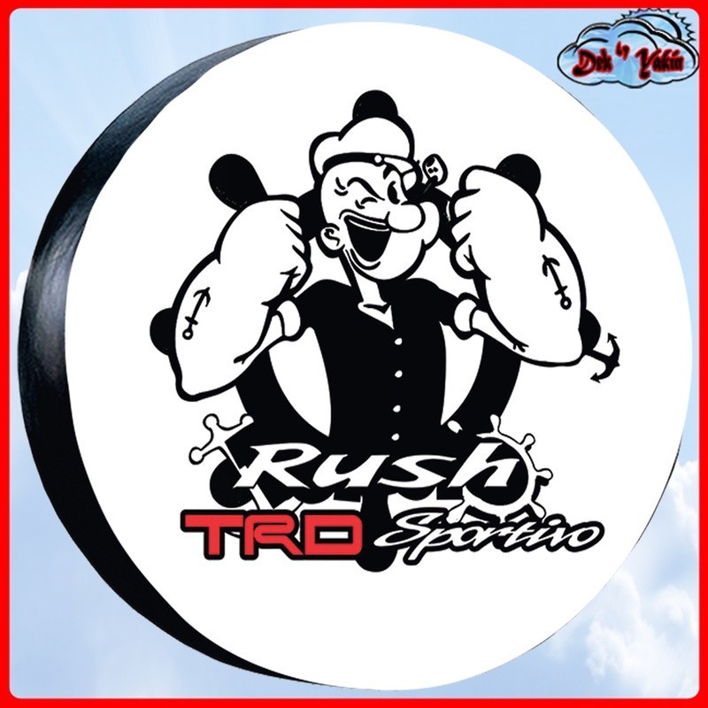 Coverroda/Penutup Roda Cadangan Toyota Rush 72 Aksesoris Mobil Rush Eksterior Mobil Rush
