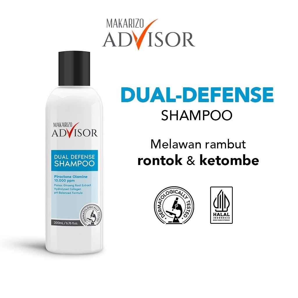 Makarizo Advisor Dual Defense Shampoo - 200ml