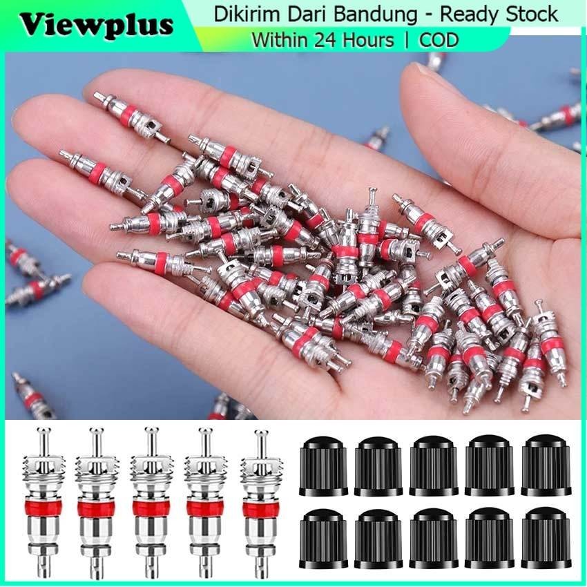 100Pcs Spuyer Isi Pentil Ban Mobil Motor Sepeda Universal / Tutup Pentil Ban Sepeda / Isi Pentil Ban