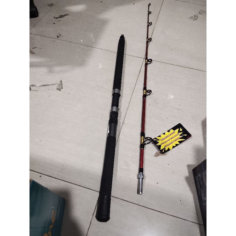 joran jigging super kuat tornado horse power 165cm 180cm