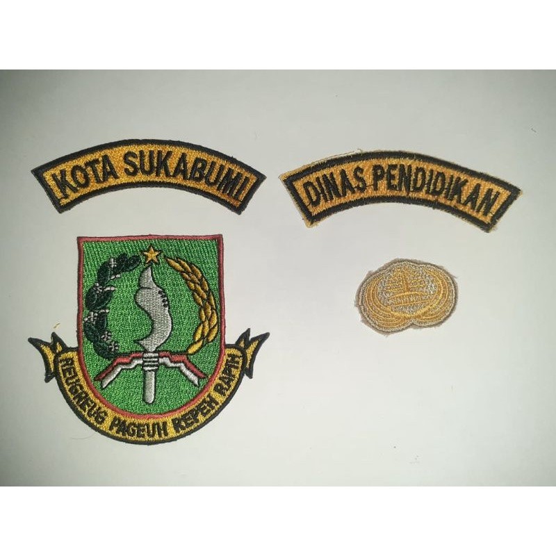 Atribut Seragam PDH/PNS/Guru/Pemda Kota Sukabumi (Dinas Pendidikan)