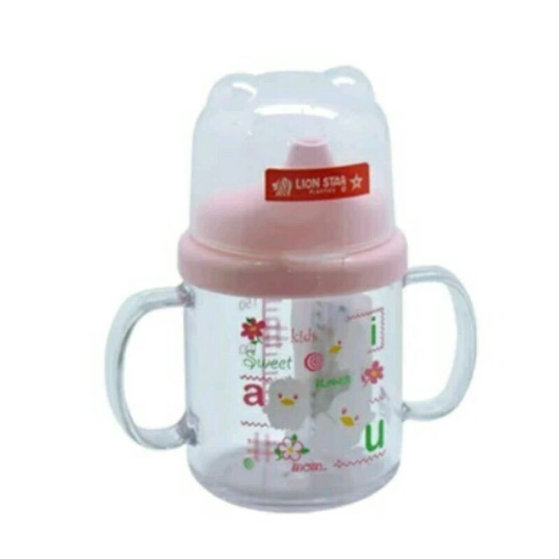 Training cup 240ml Lion Star Junior Mug / Gelas Anak Bayi Balita latihan belajar minum susu