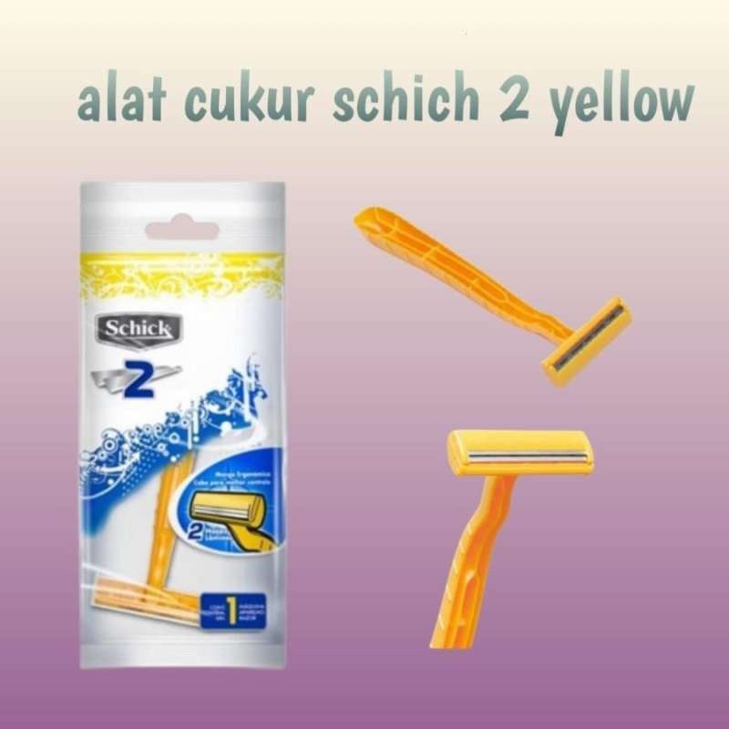 - Schick 2 Yellow Alat Pencukur