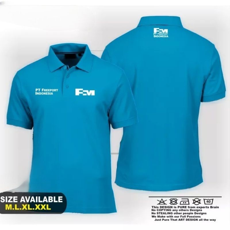KAOS POLO POLOSHIRT PT.FREEPORT || KAOS KERAH PT.FREEPORT _ VIMELNESHA