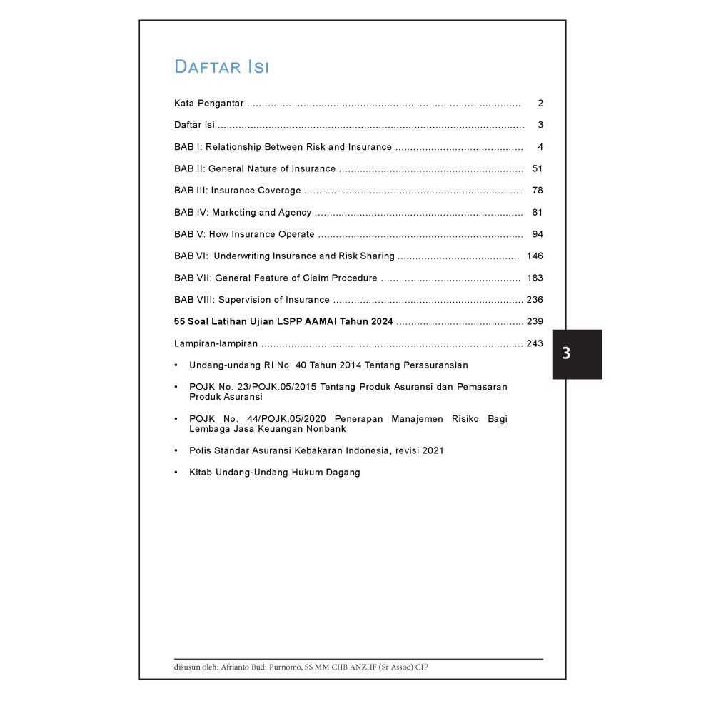

Terlaris ✨ -Latihan Soal Jawab LSPP AAMAI 101 - Praktik Asuransi, Edisi 2024