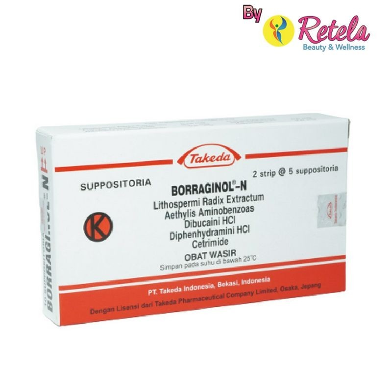 BORRAGINOL N SUPP 5 SUPPOSITORIA