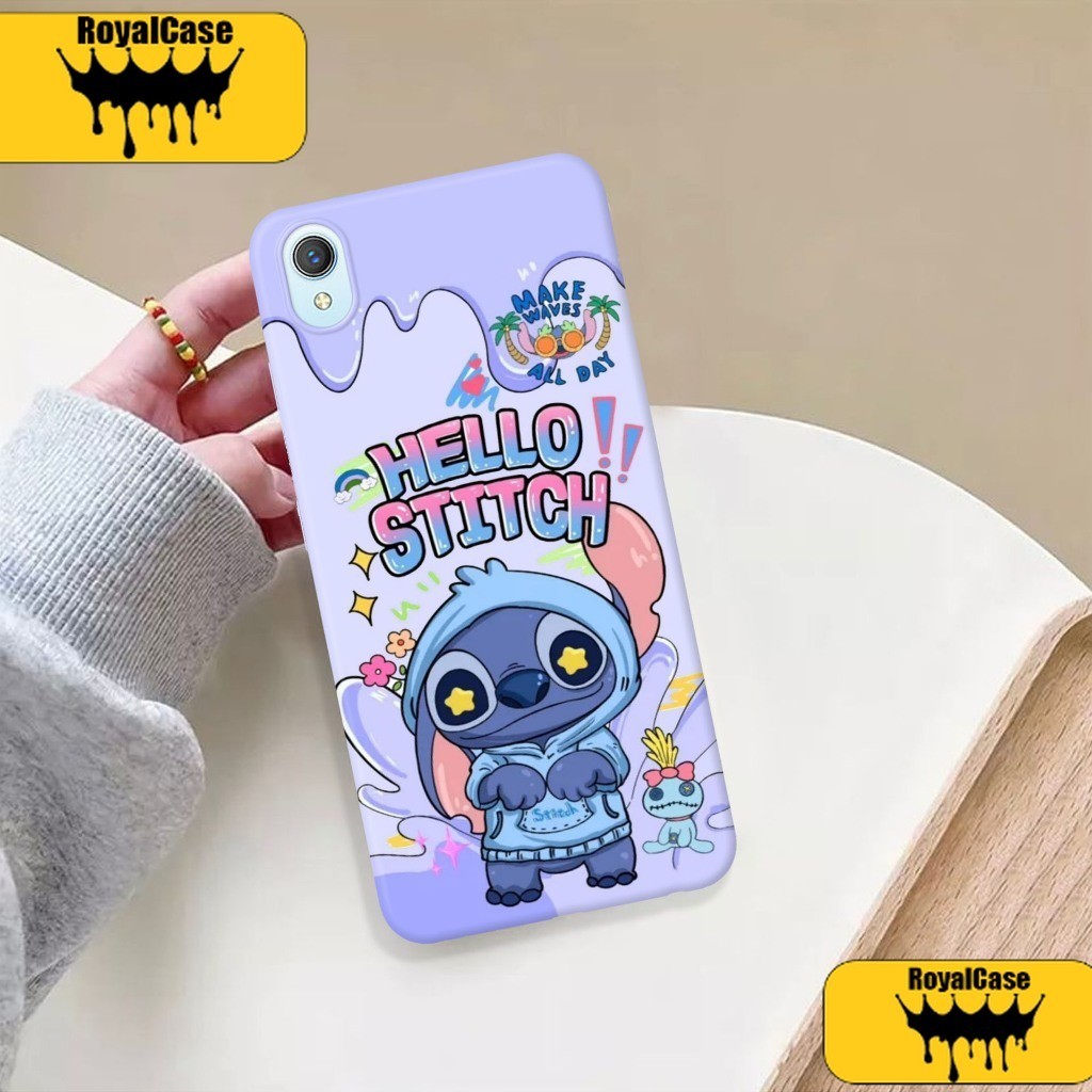 Softcase Untuk Type Vivo Y91c Vivo Y1s Case Motif Kartun Stich