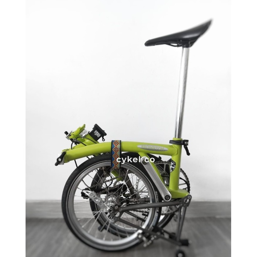 Terlaris~ pipit_id1 gravlsauce folding bike strap velcro assorted color - zu:lu