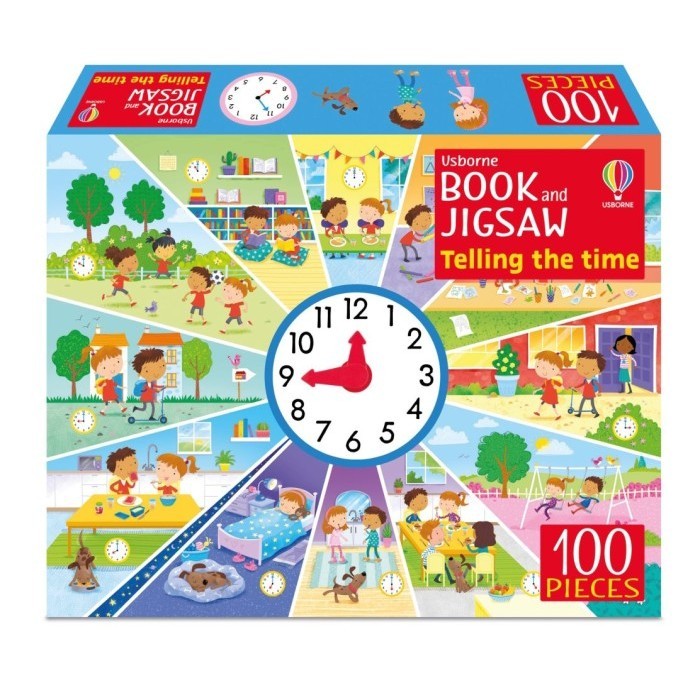 Book Jigsaw Telling The Time - 9781805312932