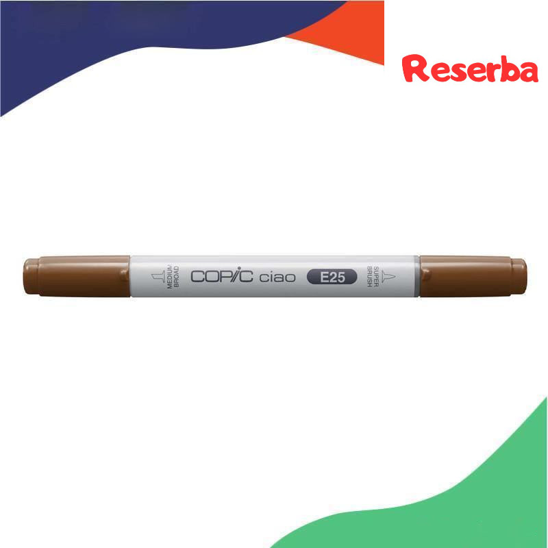 

Copic Ciao Sketch Grafis Spidol Marker E25 CARIBE COCOA Warna Kulit Skin Tones Refillbale ( Clearance Sale)