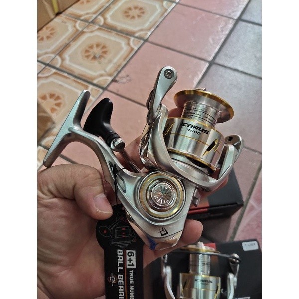 Reel pancing Daido icarius ukuran 800 1000 2000 3000 4000 6000 reel Daido power handel