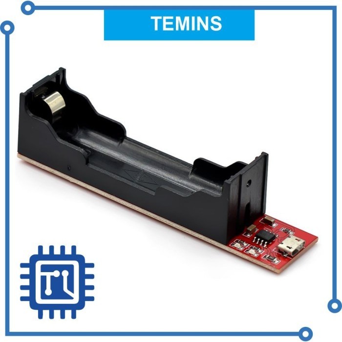 TP4056 Modul Charger Baterai 18650 4.2V Micro USB