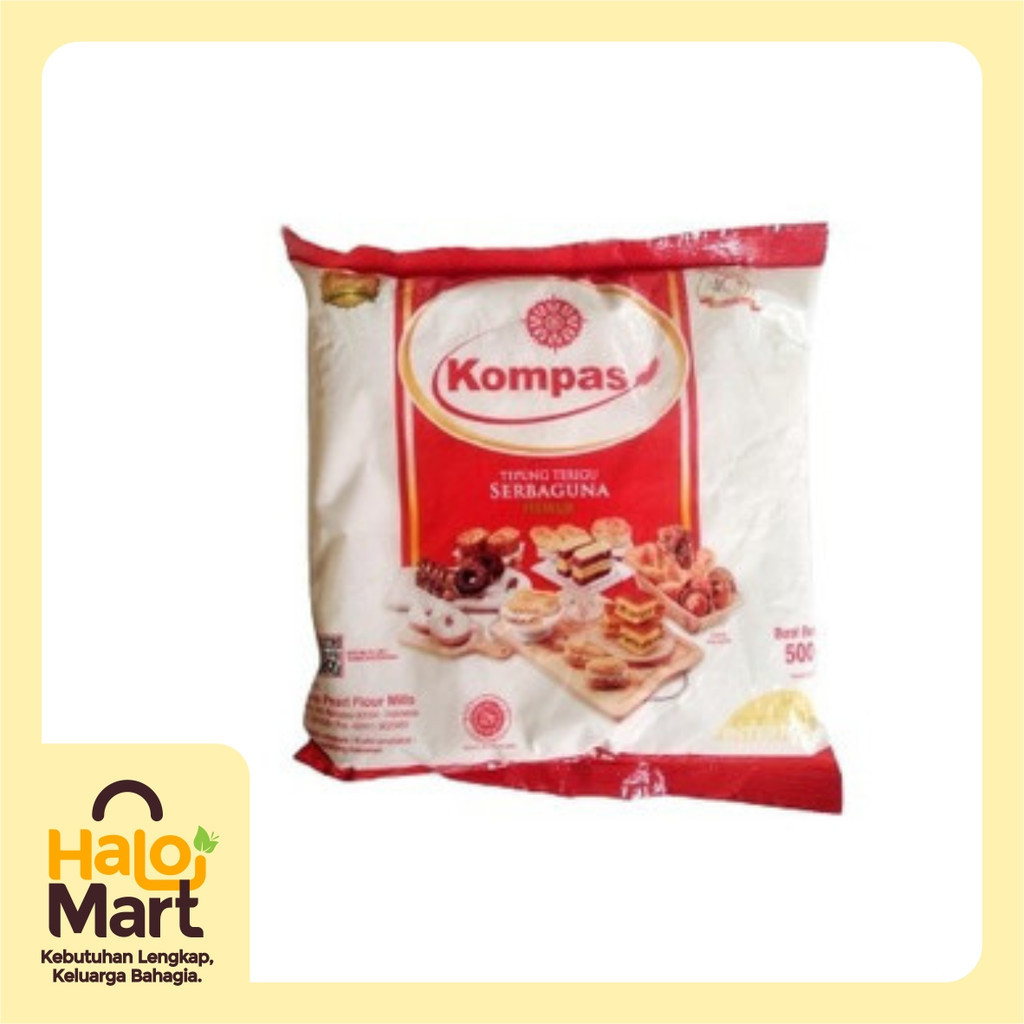 

KOMPAS TEPUNG TERIGU 500 GR