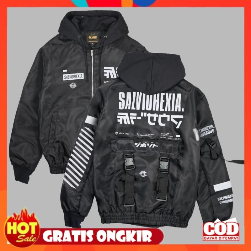 BAHAN HALUS ADEM TEBAL / Jaket Bomber Pria - Jaket motor - jaket pilot