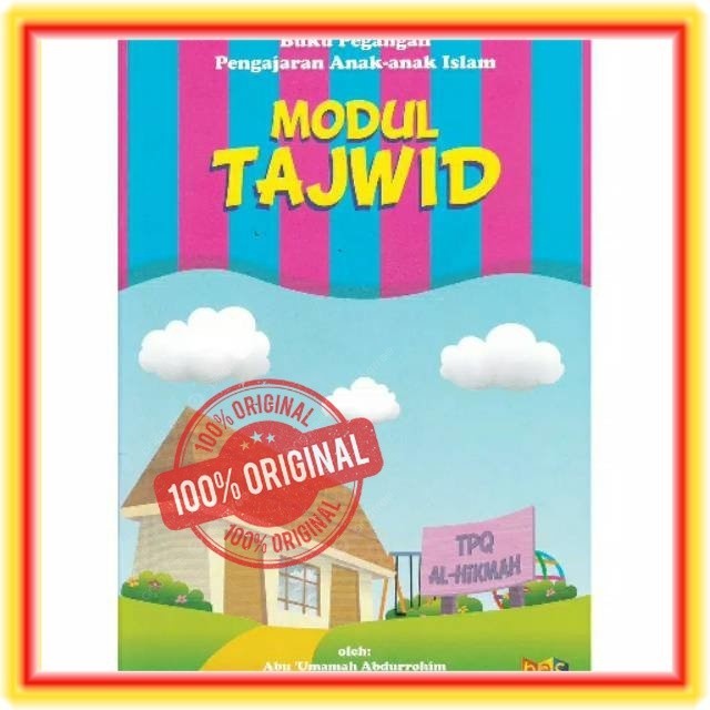 Buku Modul Tajwid TPA TPQ HAS Hikmah Anak Shalih