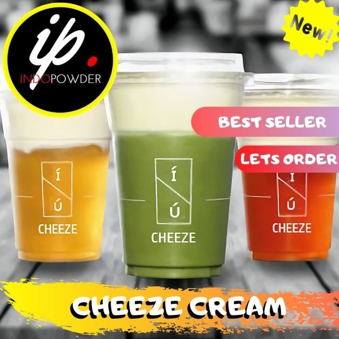 

PROMO Aneka Minuman CHEESE CREAM 1Kg - Bubuk CHEESE CREAM 1Kg - CHEESE CREAM Powder 1Kg