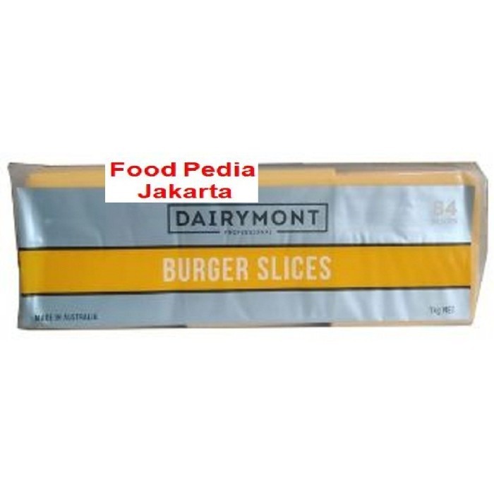 

Promo-Best SLICE BURGER DAIRYMONT COLOR 1 KG 84 LBR HALAL / KEJU SLICE BURGER