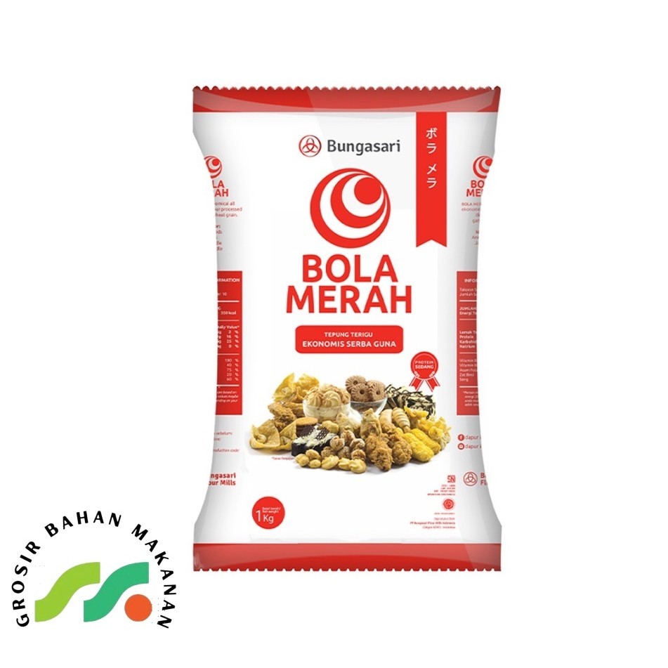 

TERIGU BOLA MERAH 1 KG