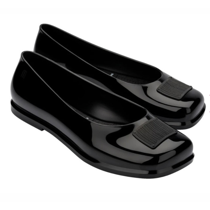 Sepatu Flat Wanita Melissa Ruby + Marc Jacobs Ad Black