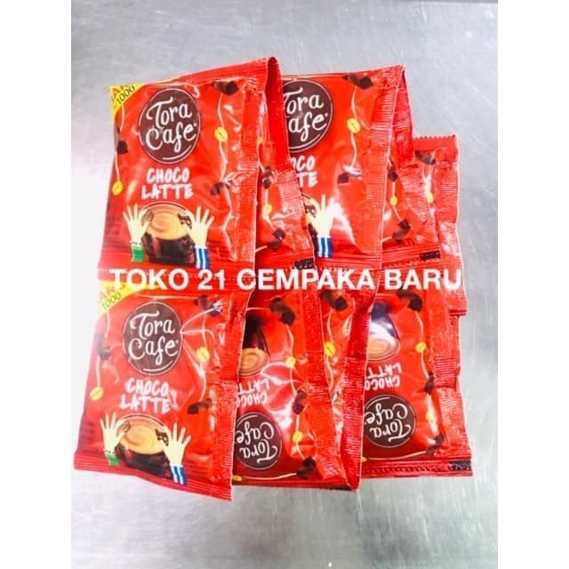 

Tora Cafe Rasa Choco Latte 1 renceng isi 10 pcs|Toracafe Kopi Torabika