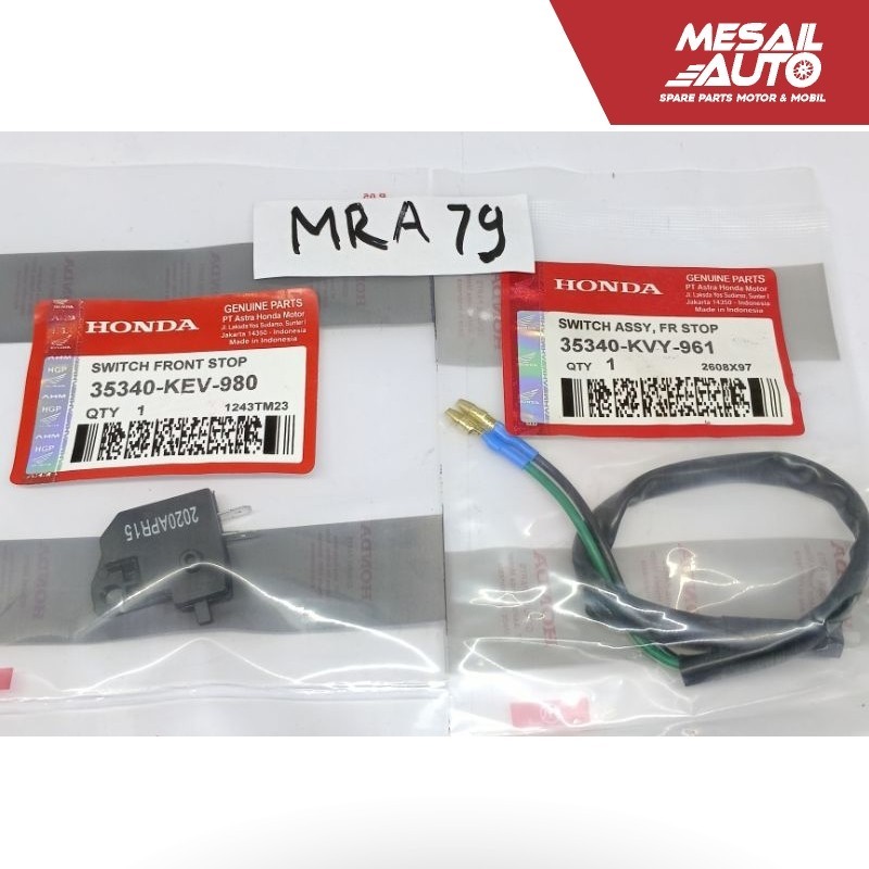 Switch rem KVY/KVB Switch rem set kanan kiri Beat fi Beat esp Beat street. Vario 125 Vario 150 Vario