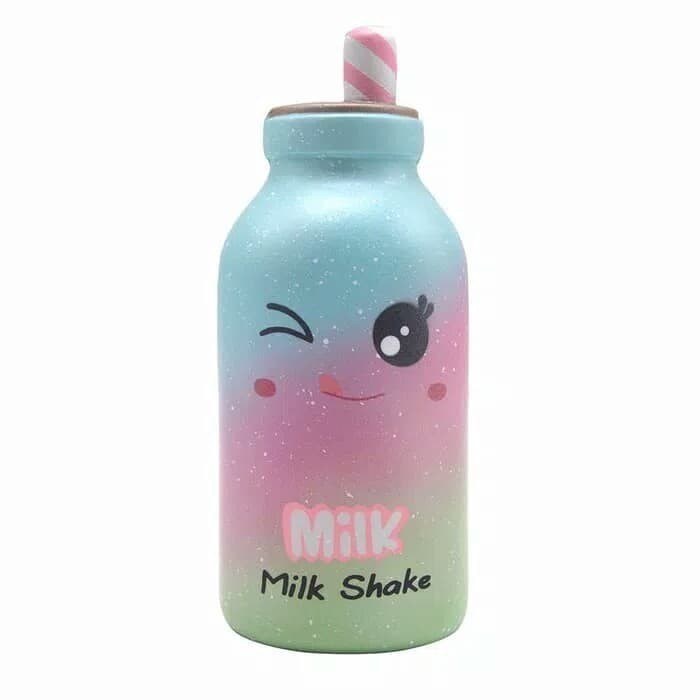 Terbaru Squisy Squishy Botol Susu Sequisi Milkshake Mainan Ria Ricis