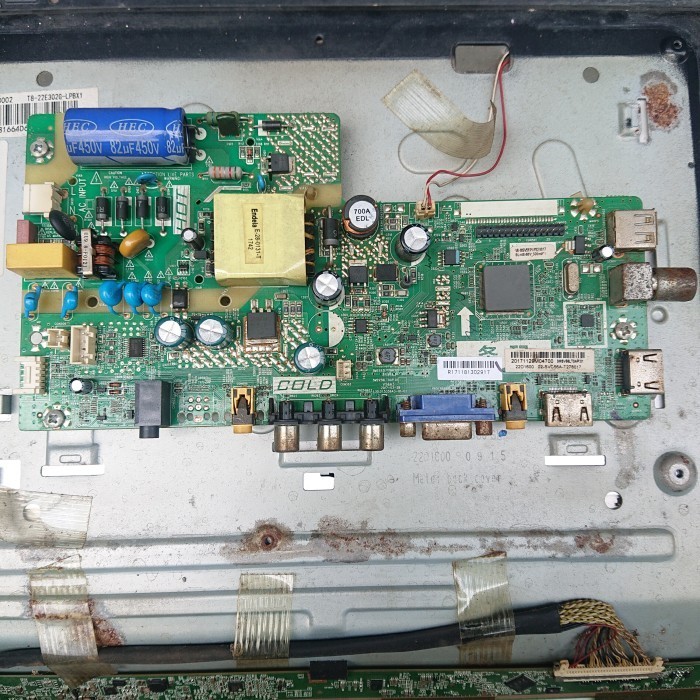 MAINBOARD TV LED PANASONIC TH-22E302G TH22E302G MESIN MOTHERBOARD MOBO MODUL MB PANASONIC TH 22E302G